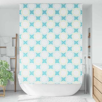 Tenda a Rullo Doccia 160x240 cm Larghezza Tessuto 156 cm