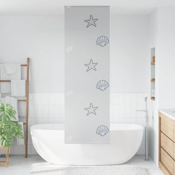 Tenda a Rullo Doccia 70x240 cm Larghezza Tessuto 66 cm