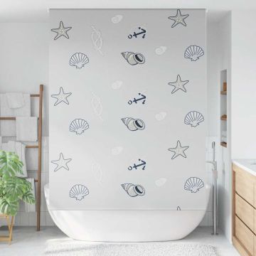 Tenda a Rullo Doccia 150x240 cm Larghezza Tessuto 146 cm