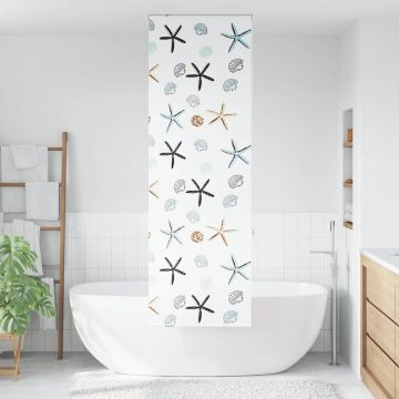 Tenda a Rullo Doccia 70x240 cm Larghezza Tessuto 66 cm