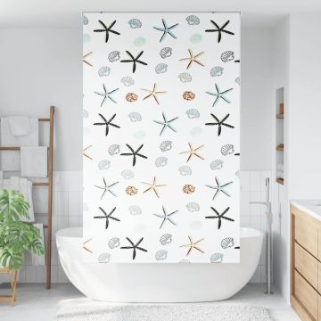 Tenda a Rullo Doccia 120x240 cm Larghezza Tessuto 116 cm