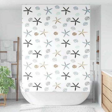 Tenda a Rullo Doccia 150x240 cm Larghezza Tessuto 146 cm