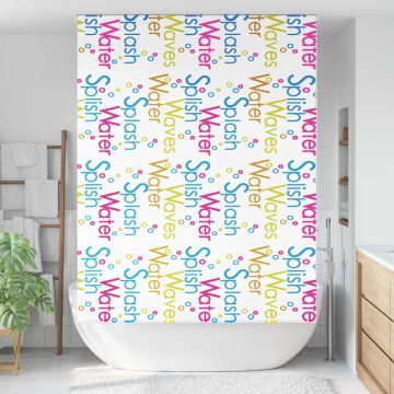 Tenda a Rullo Doccia 150x240 cm Larghezza Tessuto 146 cm