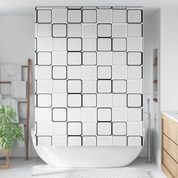 Tenda a Rullo Doccia 150x240 cm Larghezza Tessuto 146 cm