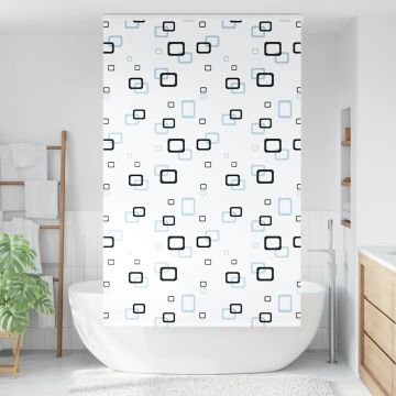 Tenda a Rullo Doccia con Cassonetto 130x240cm Larghezza Tessuto