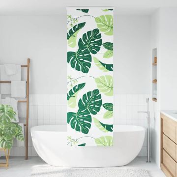 Tenda a Rullo Doccia con Cassonetto 70x240 cm Larghezza Tessuto