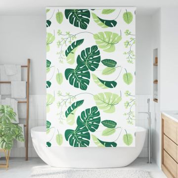 Tenda a Rullo Doccia con Cassonetto 130x240cm Larghezza Tessuto