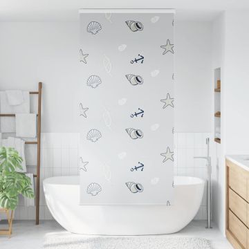 Tenda a Rullo Doccia Cassonetto 90x240 cm Larghezza Tessuto