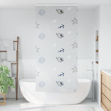 Tenda a Rullo Doccia Cassonetto 110x240 cm Larghezza Tessuto
