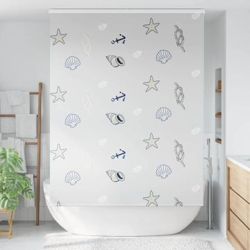 Tenda a Rullo Doccia Cassonetto 150x240 cm Larghezza Tessuto