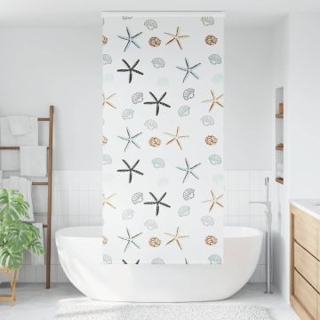 Tenda a Rullo Doccia Cassonetto 90x240 cm Larghezza Tessuto