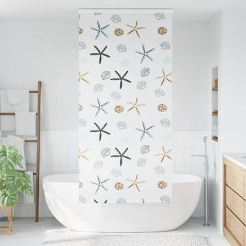 Tenda a Rullo Doccia con Cassonetto 100x240cm Larghezza Tessuto