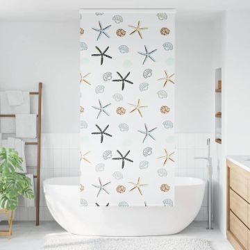Tenda a Rullo Doccia Cassonetto 110x240 cm Larghezza Tessuto