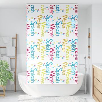 Tenda a Rullo Doccia con Cassonetto 120x240cm Larghezza Tessuto