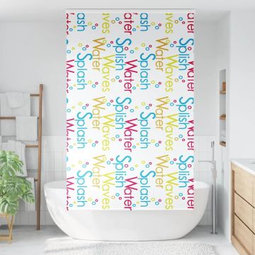 Tenda a Rullo Doccia con Cassonetto 130x240cm Larghezza Tessuto