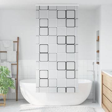 Tenda a Rullo Doccia Cassonetto 110x240 cm Larghezza Tessuto