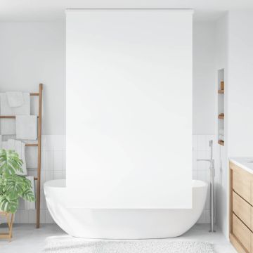 Tenda a Rullo per Doccia Cassonetto 140x240cm Larghezza Tessuto