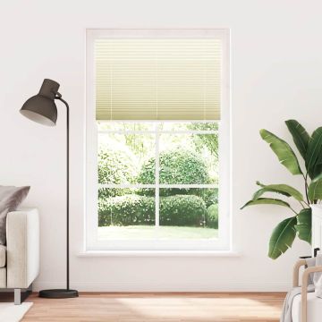 Tenda Plissettata Crema 110x200 cm Larghezza Tessuto 109,4 cm