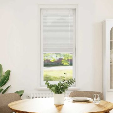 Tenda Plissettata Grigio Chiaro 40x150 cm Larghezza Tessuto