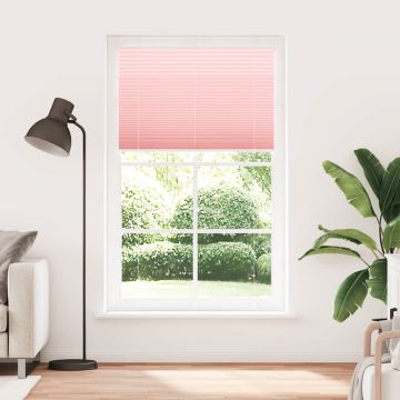 Tenda Plissettata Rosa 120x200 cm Larghezza Tessuto 119,4 cm