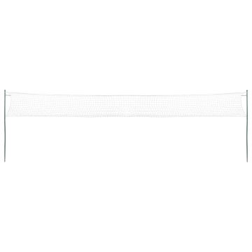 Set da Badminton con 4 Racchette e Rete 620x151 cm