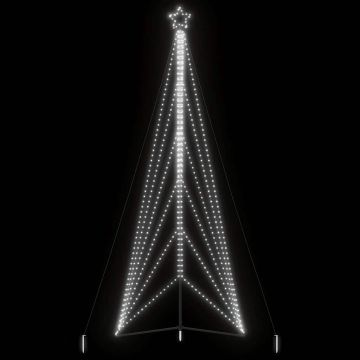 Albero di Natale a LED 861 LED Bianco Freddo 478 cm