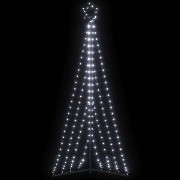 Albero di Natale a LED 339 LED Bianco Freddo 187 cm