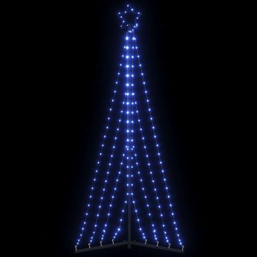 Albero di Natale a LED 339 LED Blu 187 cm