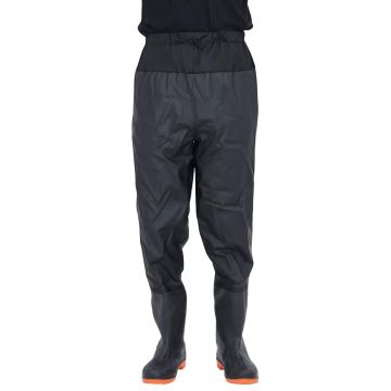 Wader da Pesca alla Vita con Stivali Nero Taglia 45