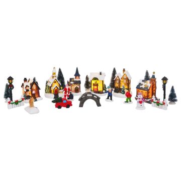 24 pz Resina, Plastica Multicolore