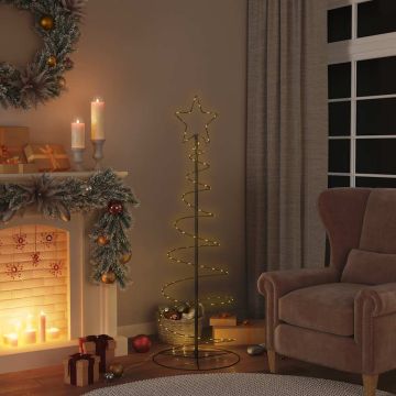 Albero di Natale a LED 100 LED Bianco Caldo 150 cm