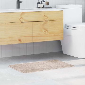 Tappetino da bagno antiscivolo Crema 50 x 80 cm PP