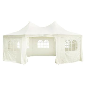 Copertura per tende da giardino 6 x 4,5 x 3 m Crema Tessuto
