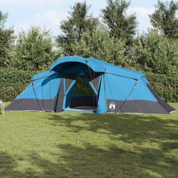 Tenda Familiare 6 persona Blu e Grigio