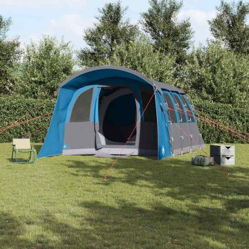 Tenda Familiare con tetto Blu e Grigio 576 x 325 x 213 cm