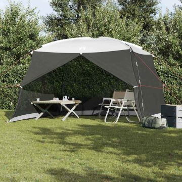 Tenda zanzariera con tetto Grigio 380 x 380 x 225 cm