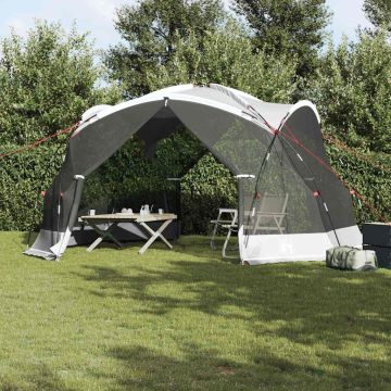 Tenda zanzariera con tetto Grigio 434 x 434 x 230 cm