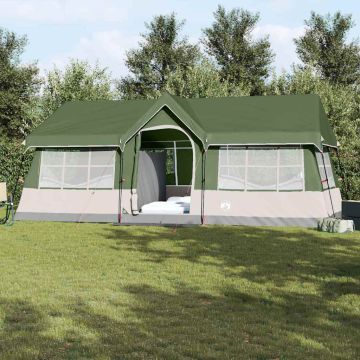 Tenda Familiare con tetto Verde e beige 622 x 295 x 238 cm