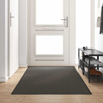 Tappetino Altro Antracite e Nero 120 x 250 cm Poliammide e PVC