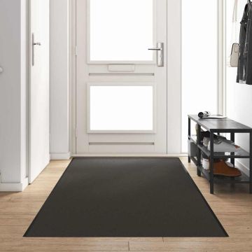 Tappetino Altro Antracite e Nero 120 x 350 cm Poliammide e PVC
