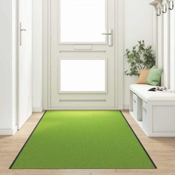 Tappetino Verde e Nero 120 x 400 cm 100% Poliammide