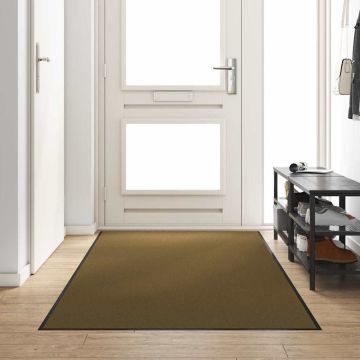 Tappetino Marrone e Nero 120 x 250 cm 100% Poliammide