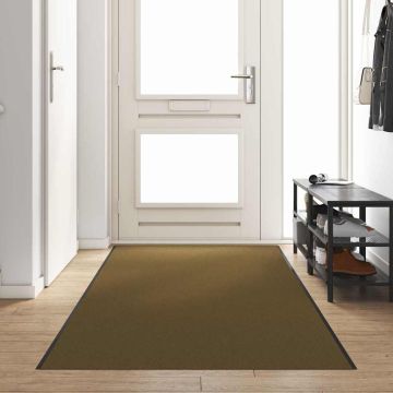 Tappetino Marrone e Nero 120 x 400 cm 100% Poliammide