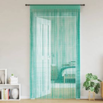 Tende a Filo 2 pz Turchese 140x250 cm