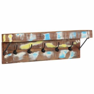 Appendiabiti Multicolore Legno massello di recupero