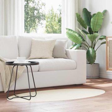 Tappeto HUARTE Crema 80 x 150 cm 100% Poliestere