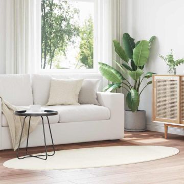 Tappeto HUARTE Crema 100 x 200 cm 100% Poliestere