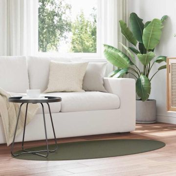 Tappeto HUARTE Verde Foresta 80 x 150 cm 100% Poliestere