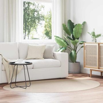 Tappeto HUARTE Beige 140 x 200 cm Poliestere
