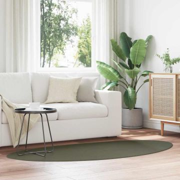 Tappeto HUARTE Verde foresta 100 x 200 cm Poliestere